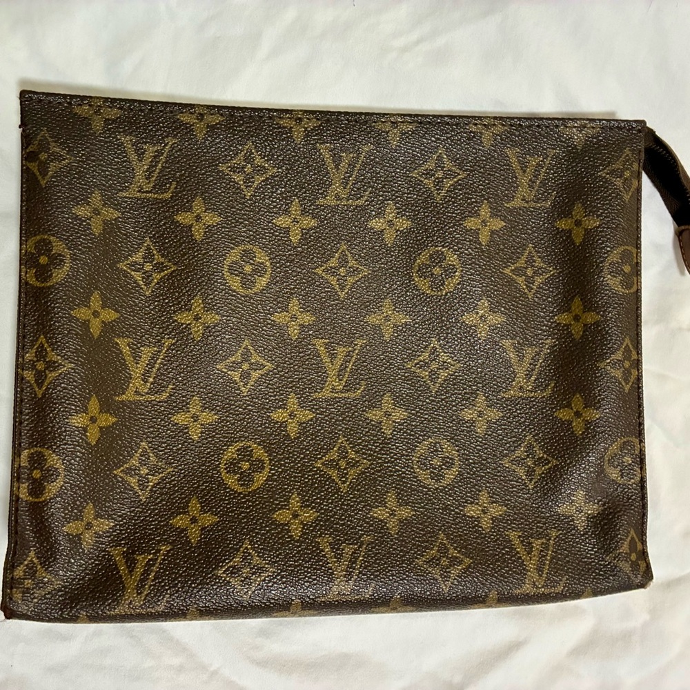 Louis Vuitton Monogram Brown Toiletry Bag